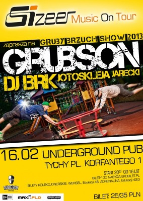 Sizeer Music On Tour: GrubSon i BRK