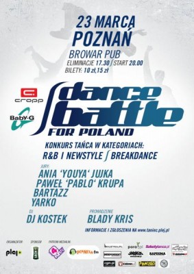 Cropp Baby-G Dance Battle For Poland 2010 - eliminacje Poznań
