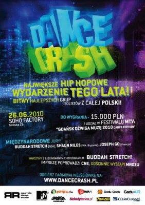 Dance Crash Walki Taneczne - największe hip hopowe wydarzenie tego lata