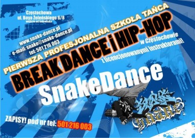 Szkoła tańca Snake Dance w Częstochowie !