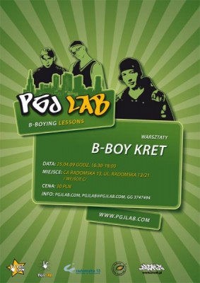 Warsztaty z b-boyem Kretem