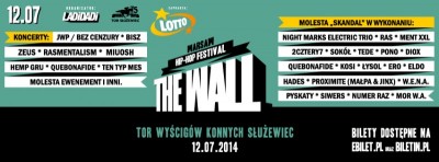 Inauguracja sceny koncertowej The Wall Warsaw Hip-Hop Festival!