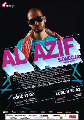 Al Azif w Polsce - tylko dwie imprezy. 19.02 Łódź, 20.02 Lublin