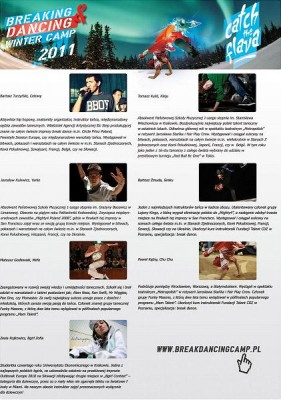 CATCH THE FLAVA: BREAKING & DANCING  WINTER CAMP 2011