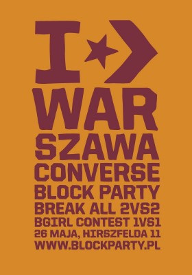 BREAK ALL 2VS2 ORAZ BGIRL CONTEST NA CONVERSE BLOCK PARTY