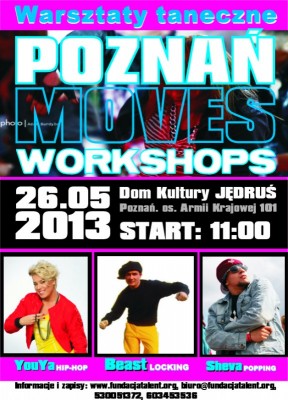 Poznań Moves Workshops - warsztaty taneczne
