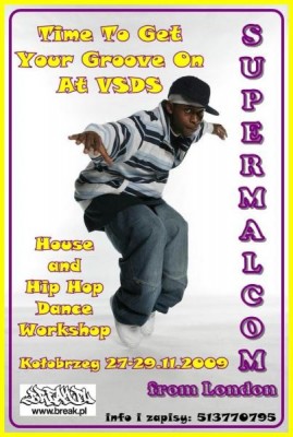 Dance Workshop With Supermalcom ( Pineapple Dance Studios - London )