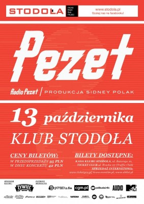 Pezet + supporty już 13 października zagrają w Stodole