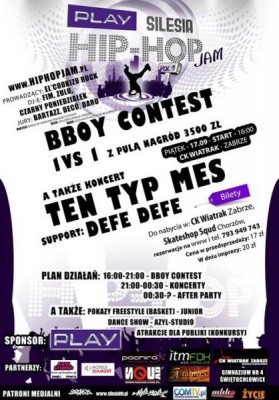 Rusza strona Play Silesia Hiphop Jam!