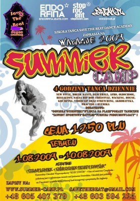 Ostatnie miejsca na Summer Camp z Save The Beat