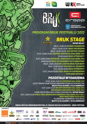 Rockstar Bruk Stage w ramach Bruk Festivalu 2012
