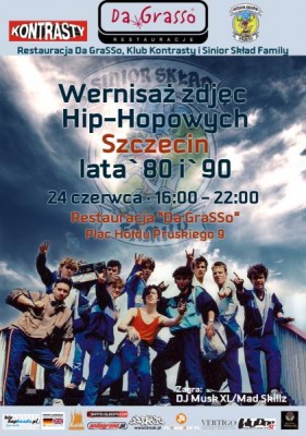 Wernisaz zdjęc Hip Hop`owych Szczecin lata `80 i `90