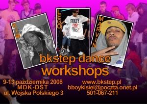 B.K.Step Dance Workshops - Wirująca Strefa 2008
