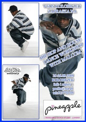 Dance Workshop With Malcom ( Pineapple Dance Studios - London )