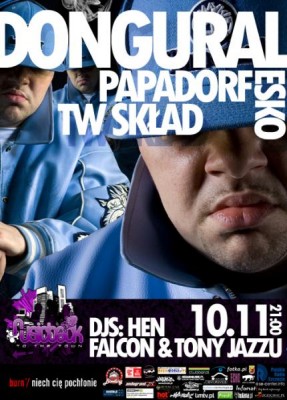 MUSICBACK DONGURALESKO, PAPADORF, TW SKŁAD, HEN, FALCON, TONY JAZZU