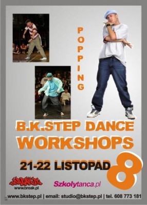B.K.Step Dance Workshops - Popping
