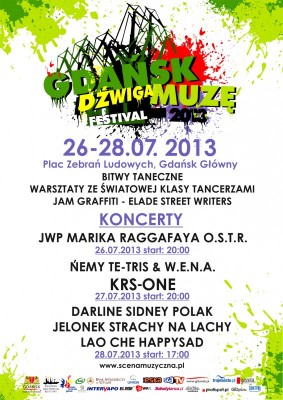 GDAŃSK DŹWIGA MUZĘ 2013 26-28 LIPCA 2013