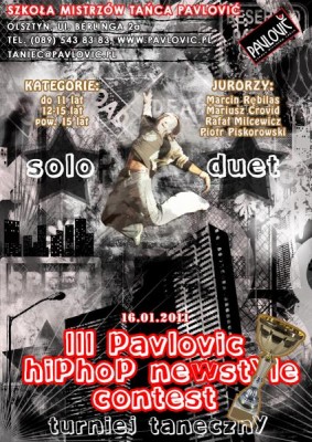 III Pavlovic HipHop/ Newstyle Contest