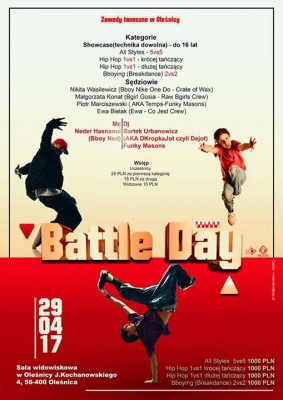 Battle Day - zawody taneczne w Oleśnicy