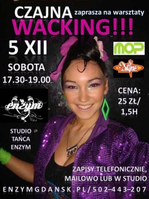 WARSZTATY WACKING Z CZAJNĄ W GDAŃSKU!!!
