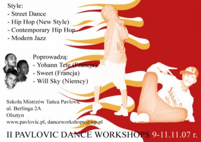 II Pavlović DANCE WORKSHOPS