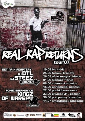 REAL RAP RETURNS TOUR 2007