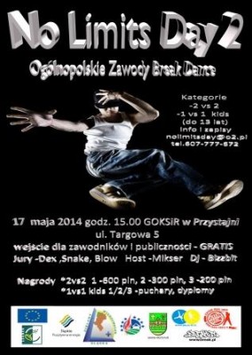 NO LIMITS DAY 2 - Ogólnopolskie Zawody Break Dance