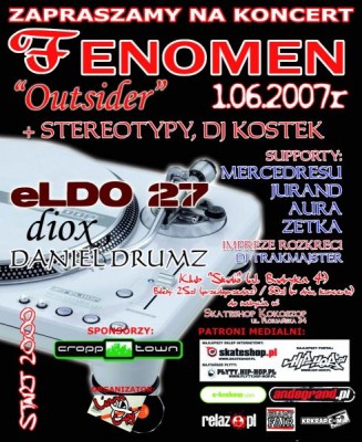FENOMEN, ELDO, DIOX, DANIEL DRUMZ, MERCEDRESU W KRAKOWIE!