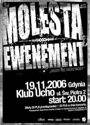 KONCERT LEGENDY POLSKIEGO RAPU - MOLESTA/EWENEMENT