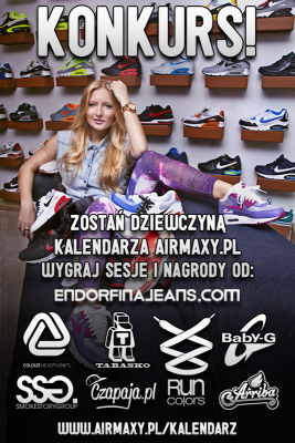 KONKURS - ZOSTAŃ DZIEWCZYNĄ KALENDARZA AIRMAXY.PL! 