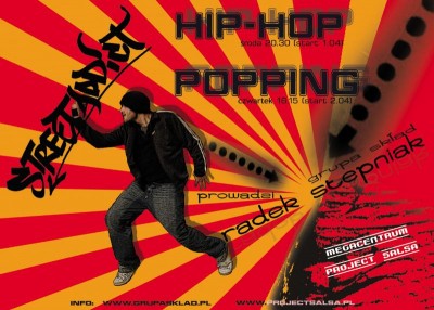Hip-hop i Popping z Radkiem Stępniakiem/Łódź