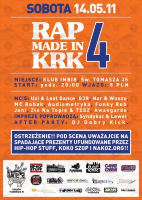 Rap Made In KRK uderza po raz czwarty!