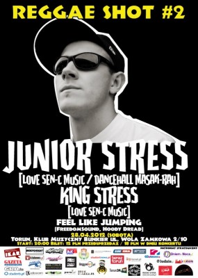 REGGAE SHOT #2 with JUNIOR STRESS