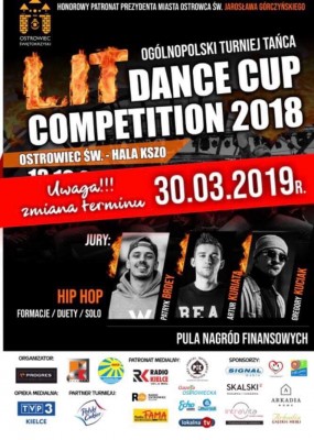 Ogólnopolski Turniej Tańca LIT DANCE CUP COMPETITION 2018
