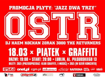 O.S.T.R. & DJ Haem w Lublinie!